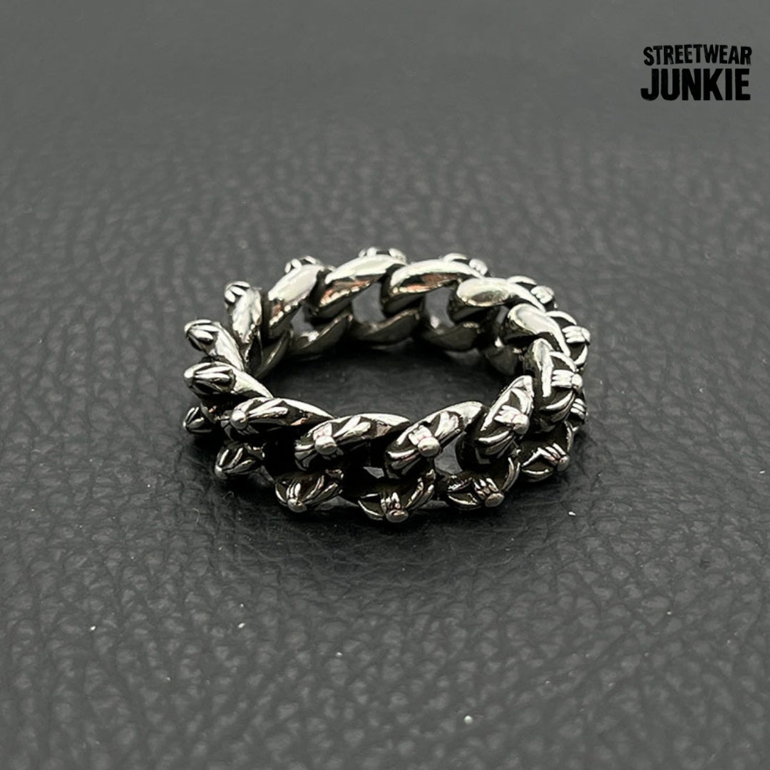 Silver Chrome Ring
