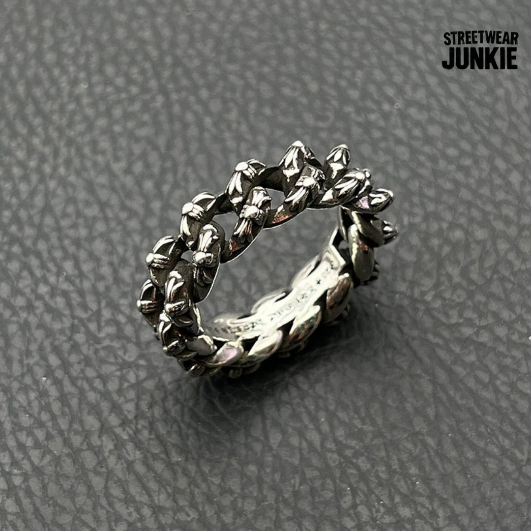 Silver Chrome Ring