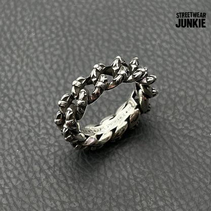 Silver Chrome Ring