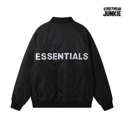 Bomber Sleek Black & White