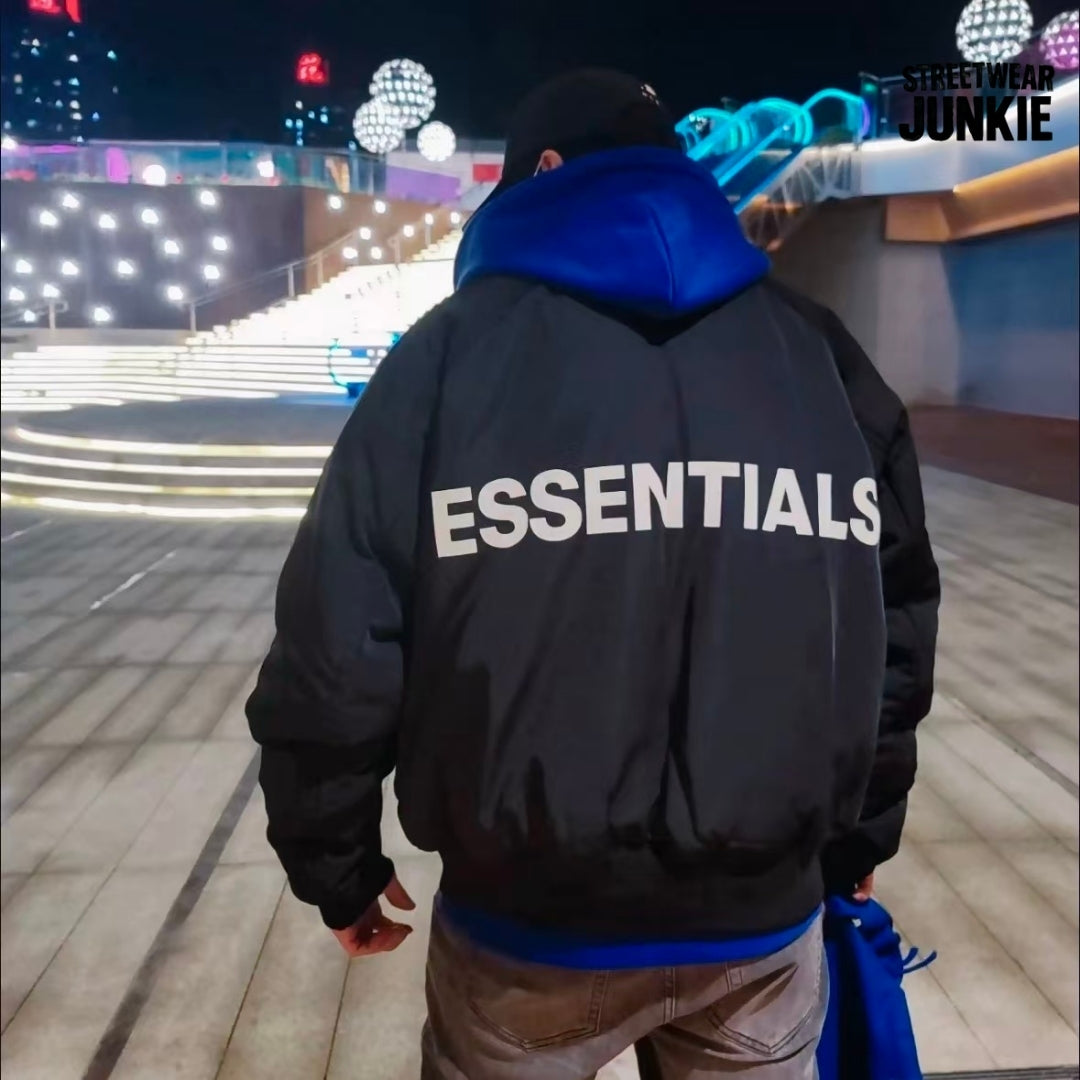 Bomber Sleek Black & White